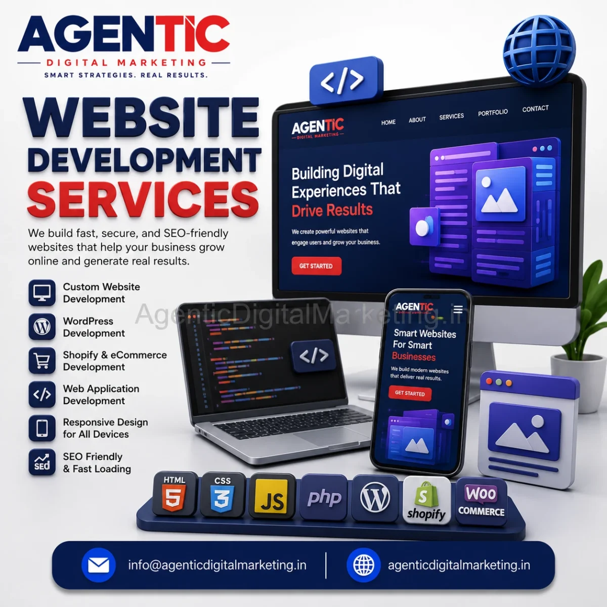 Digital Marketing Services in Surat by Agentic Digital Marketing including SEO, Google Ads, Social Media Marketing, Website Development and Lead Generation.