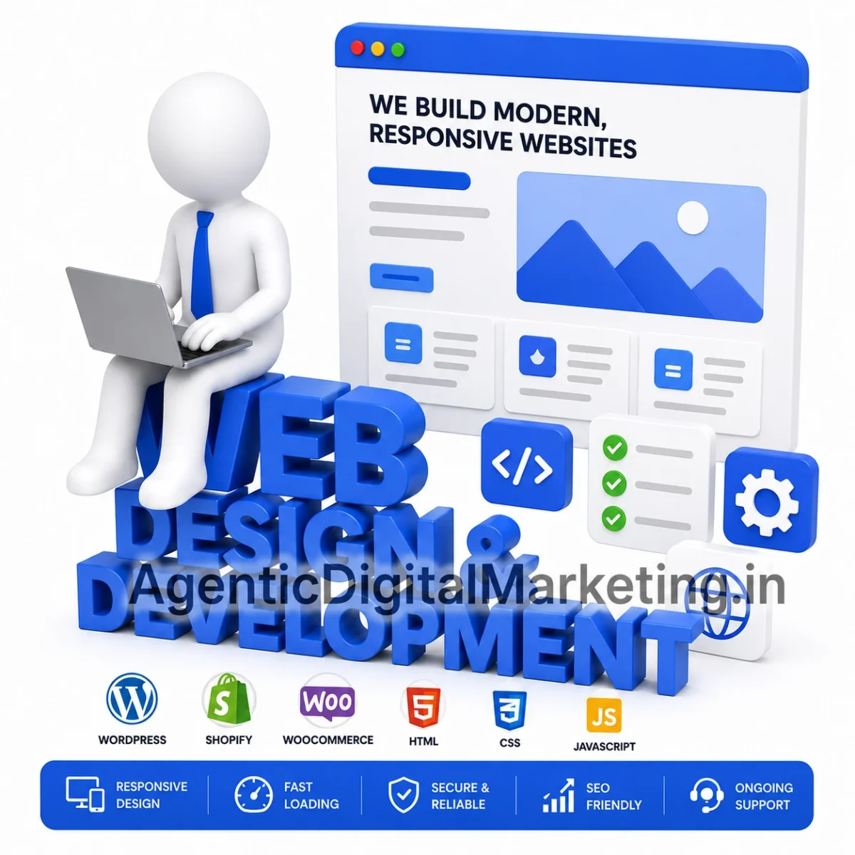 Website Design and Development Services in Surat by Agentic Digital Marketing