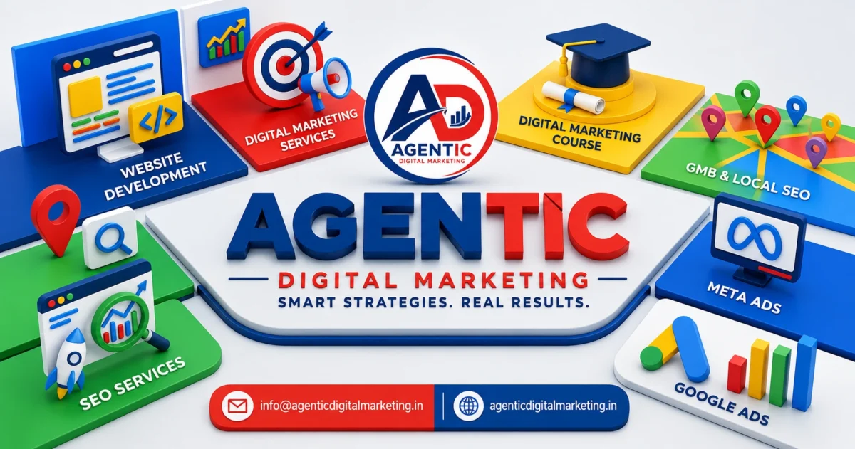 Best Digital Marketing Agency in Surat offering Digital Marketing Services Surat, Social Media Marketing Agency in Surat solutions and business growth strategies by Agentic Digital Marketing.