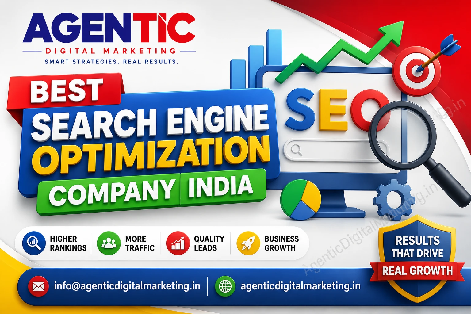 Best Search Engine Optimization Company India - SEO Company India - Agentic Digital Marketing