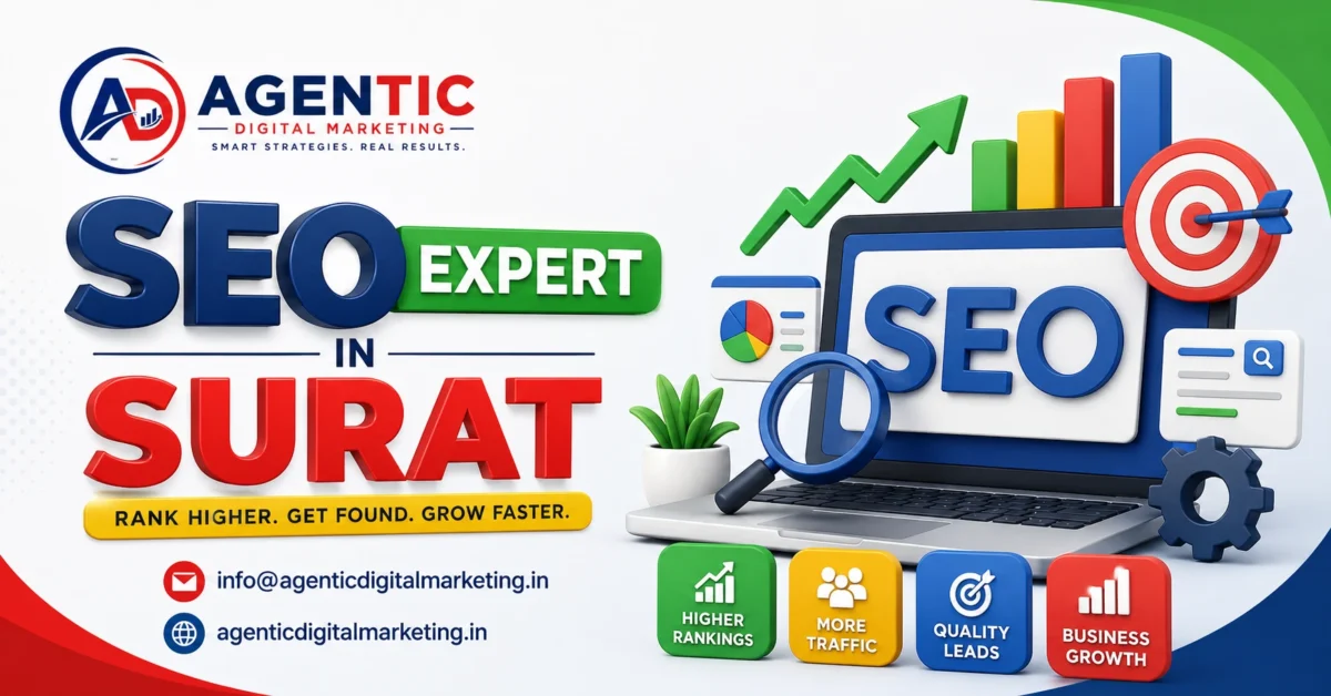 Best SEO Company in Surat providing SEO services, local SEO, and Google ranking solutions