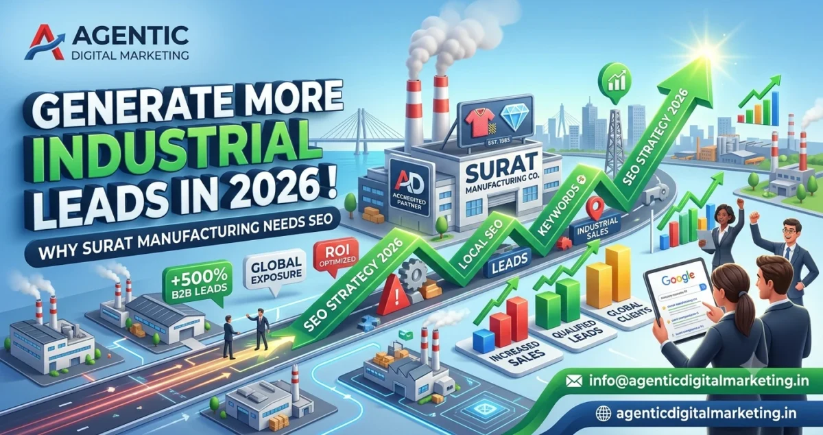 Industrial SEO Services for Manufacturing Companies in Surat to Improve Rankings and Generate B2B Leads